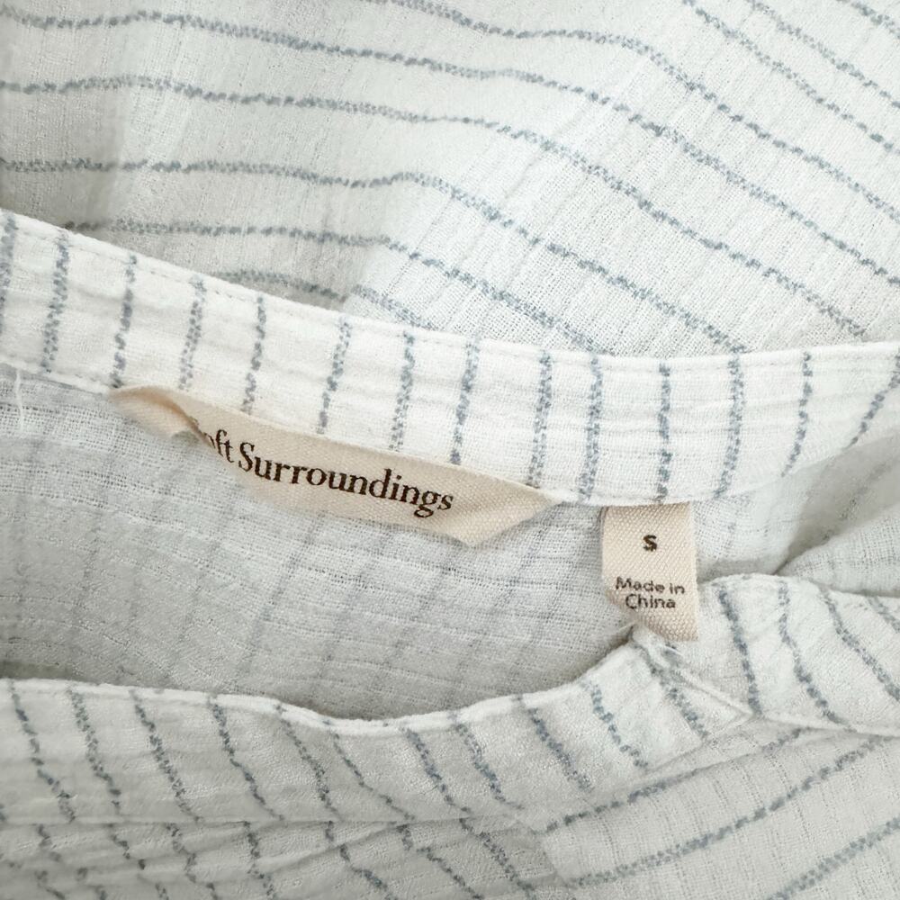 SOFT SURROUNDINGS Marsa Gauze Dolman Top Small S - Picture 7 of 8